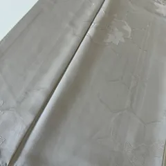 地紋起こし 色無地 正絹 一つ紋 美しいデザイン 袷 着物 MK-7626