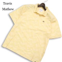 Travis Mathew トラヴィスマシュー 半袖 総柄 ボタニカル柄 2XL - メルカリ