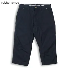 Eddie Bauer エディーバウアー 春夏★ ストレッチ ツイル ペインター クロップド パンツ Sz.33 メンズ ネイビー アウトドアのサムネイル