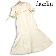 dazzlin ダズリン 春夏★ 【ショート コンビ タイト ワンピース】 レーヨン ロング 切替 セットアップ Sz.S レディース