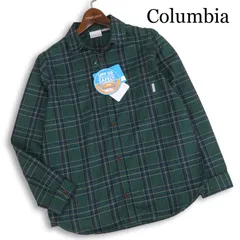 【新品 未使用】 Columbia コロンビア 【FOWL PINNACLE】 PL7085 長袖 SPF50 チェック シャツ Sz.M レディースのサムネイル