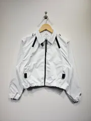 ナイキ(Nike) テックパック ウーブン クロップド ジャケット 白