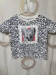 KENZO ケンゾー 龍宮寺 堅 象 プリンティング 半袖 Tシャツ 110号 5歳のサムネイル