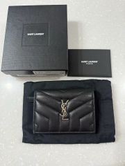 SAINT LAURENT マトラッセ ラージフラップウォレット 長財布 - メルカリ