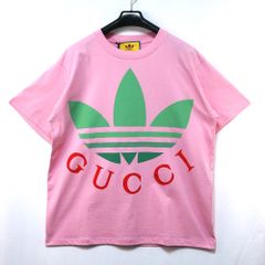 新品タグ付き】GUCCI×adidasコラボ Tシャツ ピンク サイズXXS - メルカリ
