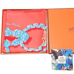極美品】エルメス カレ90 LES GIROUETTES 風見鶏 シルクスカーフ