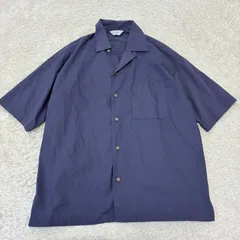 大人気　WYM LIDNM 半袖シャツ 青 ポケット付き　 BDシャツ　Mサイズのサムネイル