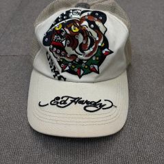 y2k Ed Hardy メッシュキャップ デニム 刺繍 平成 お兄系 00s - メルカリ