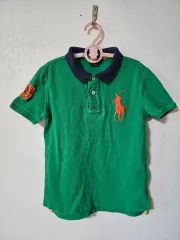 ポロラルフローレン キッズ ビックポニー 半袖 カラーTシャツ