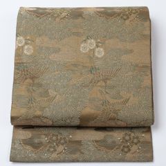 専用帯8384 ○銀座 志ま亀 高級 正絹 名古屋仕立て 名古屋帯 - メルカリ