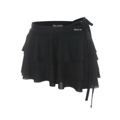 theredthread S strap balloon skirt black - メルカリ