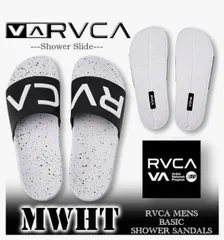【最短翌日配達】 RVCA ルーカ ルカ メンズ シャワーサンダル シャワサン ベナッシ ビーチサンダル ビーサン サーフブランドBF041-971-MWHTのサムネイル