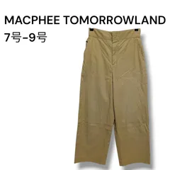 a2614 MACPHEE マカフィー コットンストレッチ チノ ワイドパンツ ベージュ 34のサムネイル
