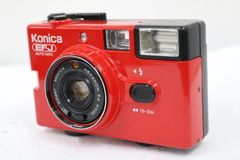 完動品 Konica コニカ EFJ フィルムカメラ 美動作品 レアカラー - メルカリ