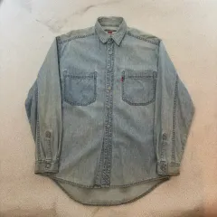 100 リーバイス グリーンレーベル デニム シャツ