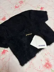 JACQUEMUS ジャックムス la maille neve 半袖 ニット ブラック 32のサムネイル