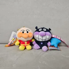 アンパンマン ばいきんまん キーホルダー ぬいぐるみ 2種セット