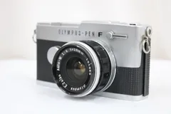 【返品保証】 オリンパス Olympus Pen-FT + Auto-W 25mm F4 ボディレンズセット  e11706のサムネイル
