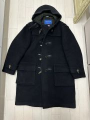 Bannockburn ウール100% ダッフルコート LL チェック裏地 - メルカリ