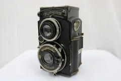 【訳あり品】 フォクトレンダー Voigtlander SuperB Skopar 7.5cm F3.5 二眼カメラ  e11900
