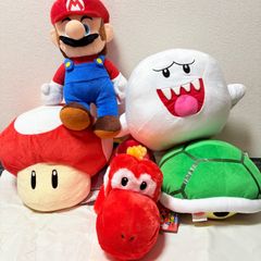 スーパーマリオ ぬいぐるみセットクッパ軍団 テレサ ワンワンノコノコ