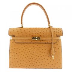 Jardin des Sacs＊オーストリッチ＊ハンドバッグ＊ダチョウ ケリー 