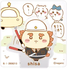 【中古】食玩 雑貨 シーサー 「ちいかわアクリルシーンクリップビスケット」