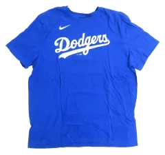 【中古】Tシャツ 大谷翔平#17(ロサンゼルス・ドジャース) ナイキ ネーム＆ナンバー Tシャツ ブルー XLサイズ