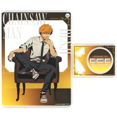 [중고] 아크릴 스탠드 아크릴 패널 덴지 [극장판 첸소만 레제편 CHAINSAW MAN PLAZA TheMovie:Reze Arc 신작 트레이딩 스퀘어 아크릴 스탠드]