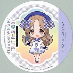 [중고] 머그컵·탕만 이치카와 히나나 코스터 [아이돌 마스터 샤이니 컬러즈 4TH ANNIVERSARY FRUIT PARLOR by animatecafe] 메뉴 주문 특전