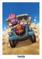 [중고] 포스터 A3 매트 가공 포스터 집합 비주얼 [영화 SAND LAND]