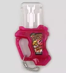 【中古】キーホルダー・マスコット(キャラクター) ライトアップガシャットスイング マイティアクションX(スペシャルクリアバージョン) 「仮面ライダーエグゼイド」 てれびくん2016年12月号付録のサムネイル