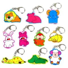 【中古】キーホルダー 全10種セット 「たべっ子どうぶつ すやすやシリーズ アクリルキーホルダー」