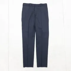 Loro Piana ロロピアーナ スラックス パンツ ウエストゴム イージー チノ コットン ネイビー イタリア製 メンズ 52 b01182のサムネイル