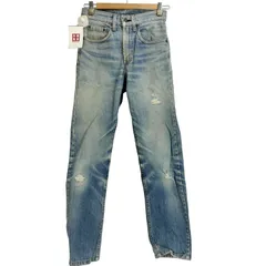 リーバイス Levis 87年製 USA製 裏ボタン513 スモールe 505ダメージデニムパンツ レディース  W27 L34