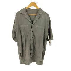 ヨーコサカモト YOKO SAKAMOTO OPEN COLLAR SHIRT メンズ  Mのサムネイル