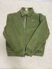 NIKE ナイキ コーデュロイジャケット 刺繍ロゴ ワンポイントロゴ 単丈 