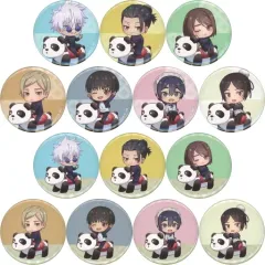 【中古】バッジ・ピンズ 全14種セット 「呪術廻戦×浅草花やしき トレーディング 懐玉・玉折 ちびキャラ アトラクションver. 缶バッジ」