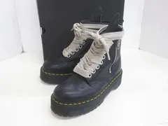 ★7054☆Dr.Martens×Rick Owens ドクターマーチン/リックオウエンス 27978001 22AW 1460 QUAD RO レザーブーツ　UK7のサムネイル