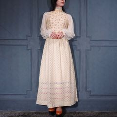 1度着用】人気完売品 桜パッチワークワンピース - メルカリ