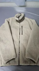 ユニクロ アイボリー フリース
