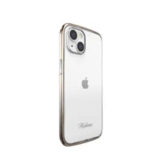 新品 motomo iPhone 14 / iPhone 13 ケース INO LINE INFINITY CLEAR CASE [ クリア ソフトケース 密着痕防止 TPUとポリカーボネートのハイブリッド 耐衝撃 バンパー風 ワイヤレス充電 ] アップル ア