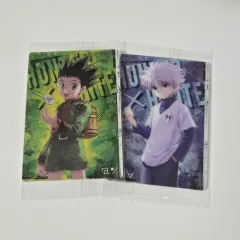 (まとめ) HUNTER×HUNTER イタジャガ ウェハースカード 4탄 - ゴン キルア