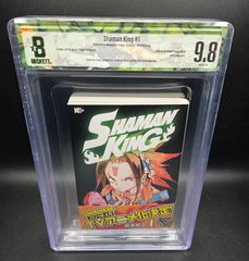 BGS 9.8 샤먼 킹 Shaman King 1 권 Vol.1 초판 1st Printing Beckett Graded 만화 Manga Comics 감정 띠 첨부 Obi