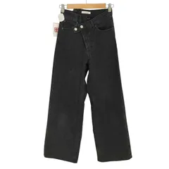 マウジー moussy CROSS WAIST WIDE STRAIGHT レディース  1