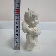 男の子 陶器 置物 白 昭和レトロ 子供 天使 エンジェル - メルカリ