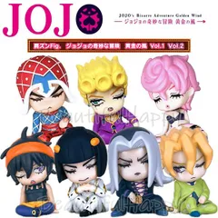 ジョジョの奇妙な冒険 肩ズンfig. 黄金の風 vol.1 vol.2 全7種セット