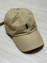 新品 定番 25AW ポロラルフローレン スポーツキャップ ベージュ - メルカリ