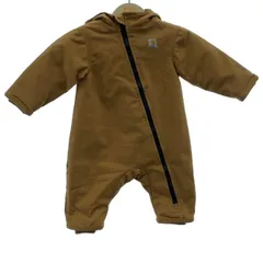 【中古】　Carhartt　ロンパース　ダック地　無地　ワンポイント　アメカジ　キッズ　古着　/5498のサムネイル