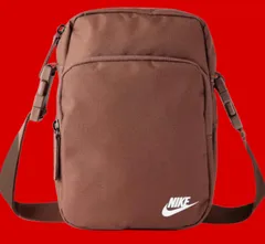 【新品】NIKE ナイキ  ユニセックス 大人用 ヘリテージ　ブラウン クロスボディバッグ　DB0456-265